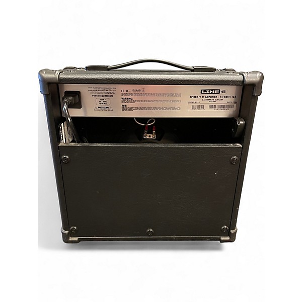 Used Line 6 Spider IV 15W 1X8 Guitar Combo Amp