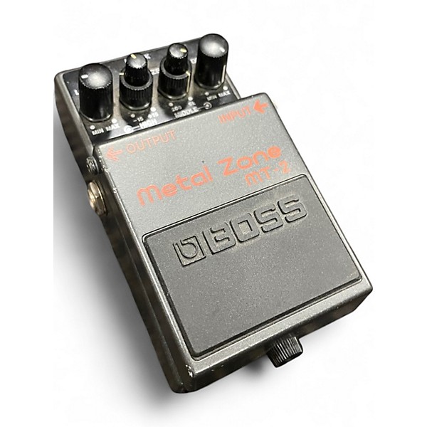 Used BOSS MT2 Metal Zone Distortion Effect Pedal