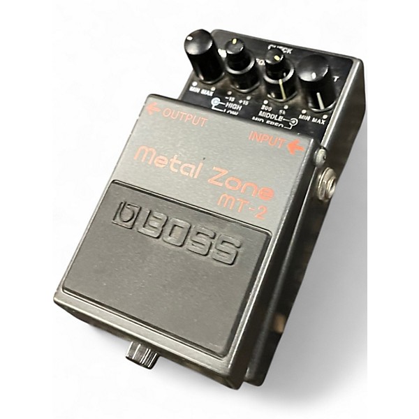 Used BOSS MT2 Metal Zone Distortion Effect Pedal