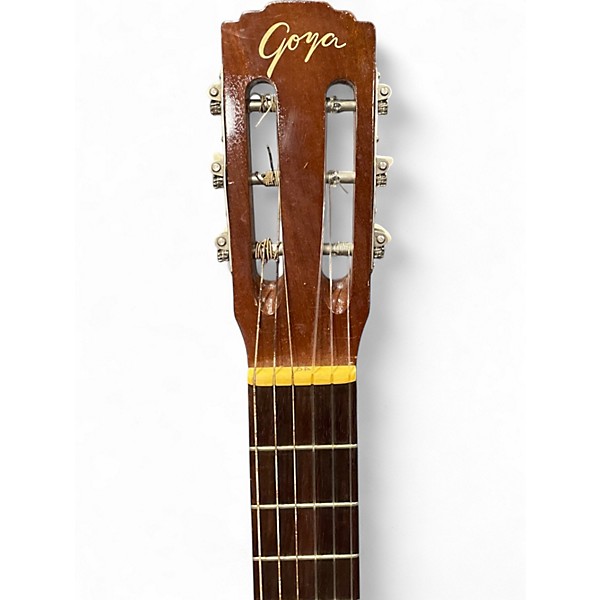 Vintage 1960s Goya G10 Natural Classical Acoustic Guitar