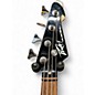 Used Peavey Milestone Black and White Electric Bass Guitar