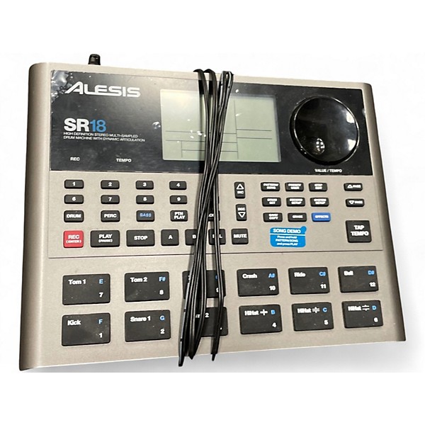 Used Alesis SR18 Drum Machine