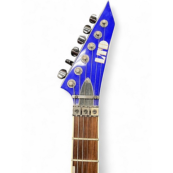 Used ESP LTD MH330FR Blue Solid Body Electric Guitar