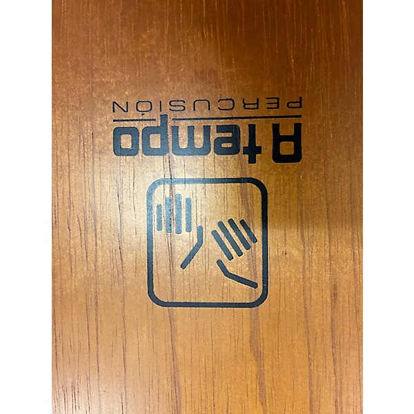 Used A-Tempo Percussion Conga Cajon 10" Hand Drum