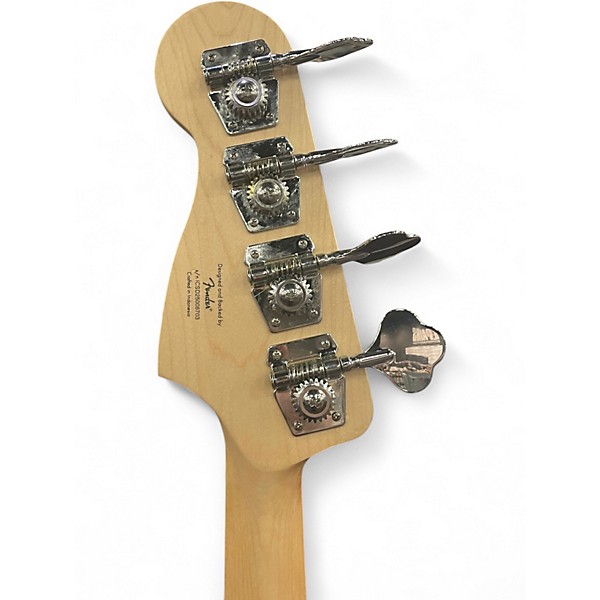 Used Squier Sonic precision bass Black Electric Bass Guitar