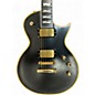 Used 2020s ESP E-II Eclipse Black and Gold Solid Body Electric Guitar