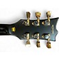 Used 2020s ESP E-II Eclipse Black and Gold Solid Body Electric Guitar