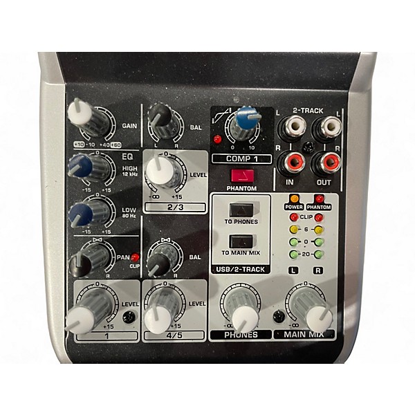 Used Behringer Xenyx Q502USB Unpowered Mixer