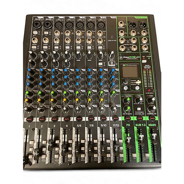 Used Mackie PROFX12 Unpowered Mixer