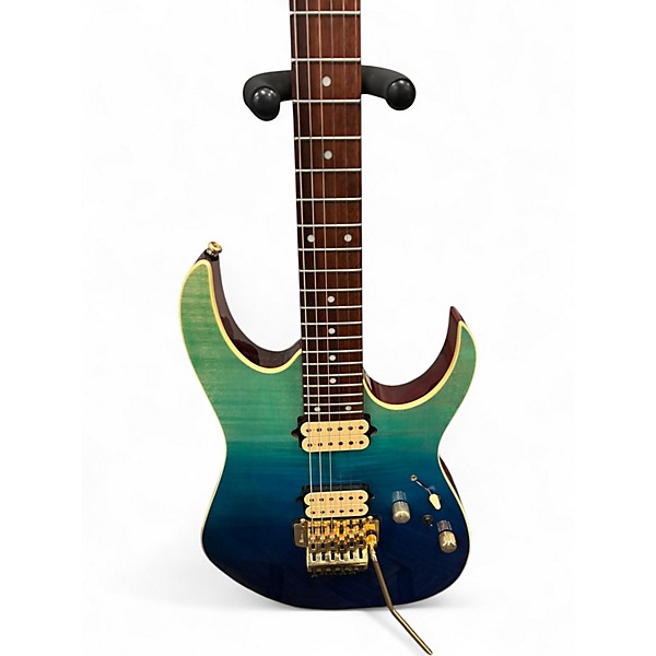 Used Ibanez RG420 HPFM Blue Burst Solid Body Electric Guitar