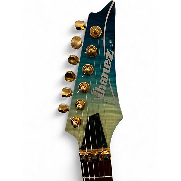 Used Ibanez RG420 HPFM Blue Burst Solid Body Electric Guitar