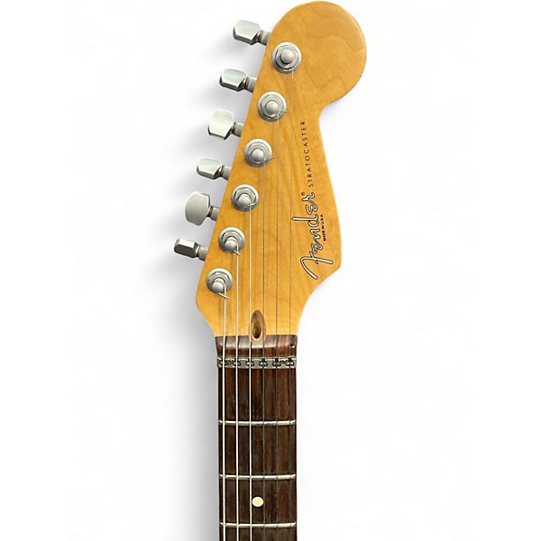 Used Fender 1996 DELUXE STRATOCASTER Trans Blonde Solid Body Electric Guitar