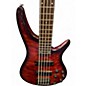 Used Ibanez SR405 5 String Red Electric Bass Guitar