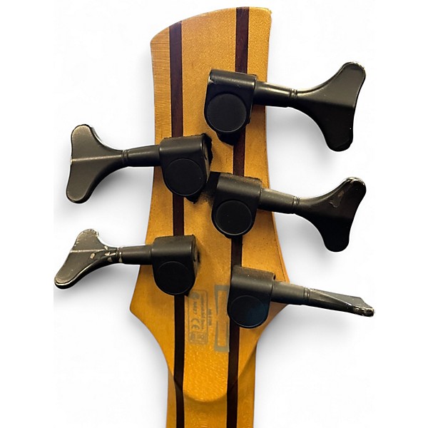 Used Ibanez SR405 5 String Red Electric Bass Guitar