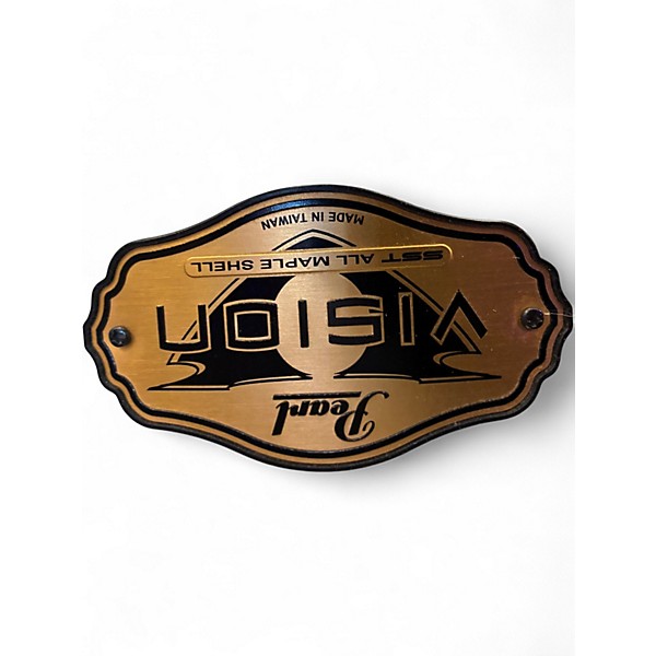 Used Pearl 4 Piece Vision Gold Sparkle Drum Kit