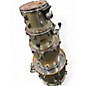 Used Pearl 4 Piece Vision Gold Sparkle Drum Kit