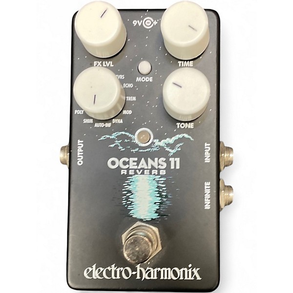 Used Electro-Harmonix Oceans 11 Reverb Effect Pedal