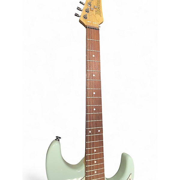 Used Ibanez AZES40 Green Solid Body Electric Guitar