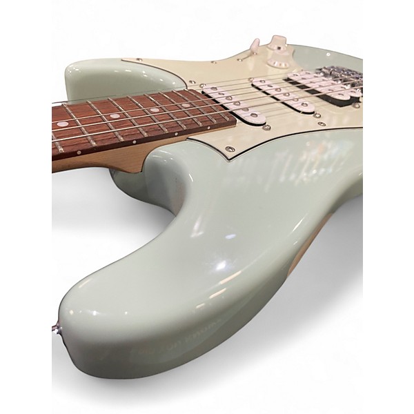 Used Ibanez AZES40 Green Solid Body Electric Guitar