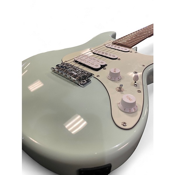 Used Ibanez AZES40 Green Solid Body Electric Guitar