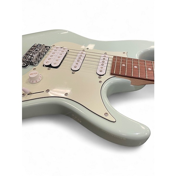 Used Ibanez AZES40 Green Solid Body Electric Guitar