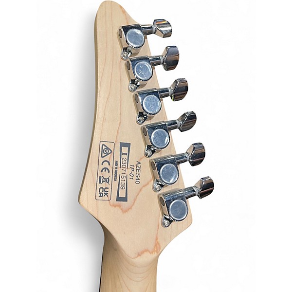 Used Ibanez AZES40 Green Solid Body Electric Guitar