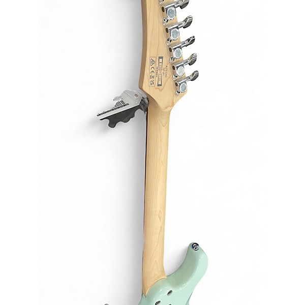 Used Ibanez AZES40 Green Solid Body Electric Guitar