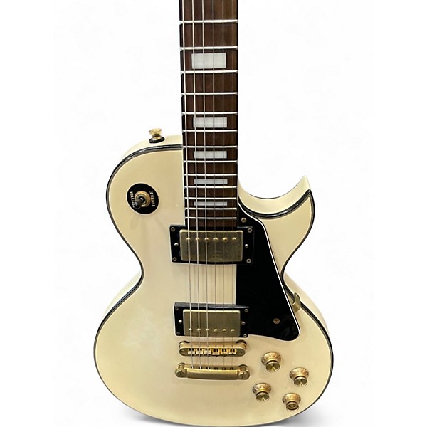 Used Arbor LES PAUL Vintage White Solid Body Electric Guitar