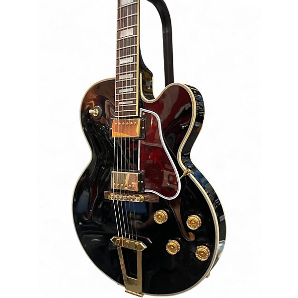 Used 2018 Gibson ES-275 Custom Ebony Hollow Body Electric Guitar