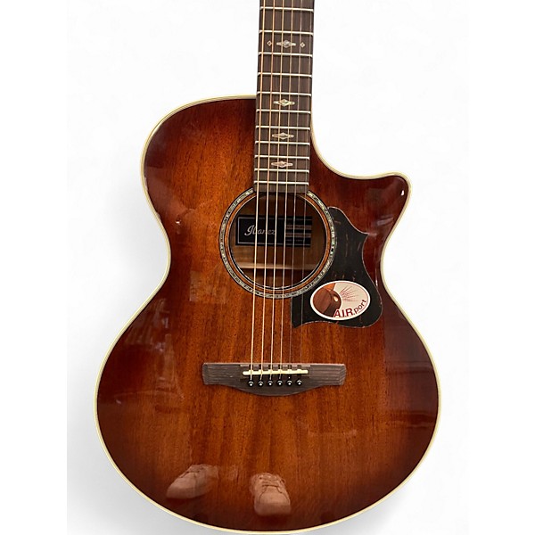 Used Ibanez AE340FMH MAHOGANY SUNBURST Acoustic Electric Guitar