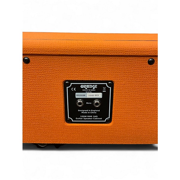 Used Orange Amplifiers PPC212OB 2x12 Open Back Guitar Cabinet