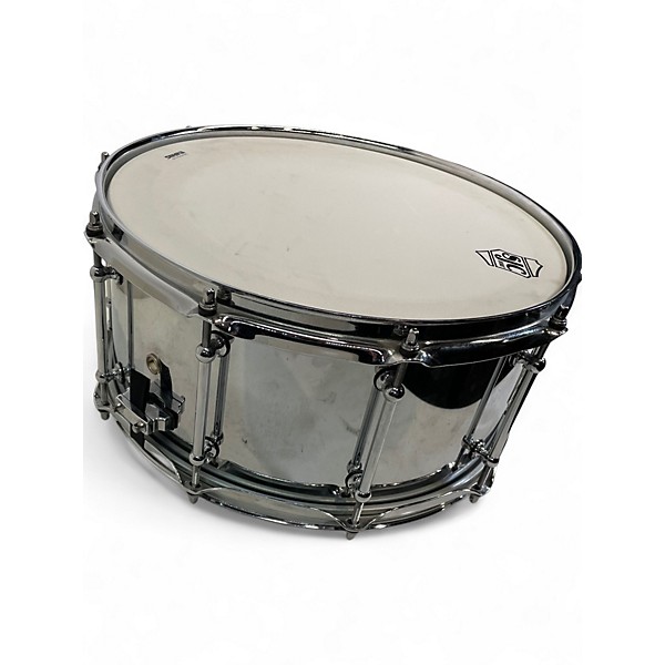 Used SJC 6.5X14 ALPHA Silver Drum