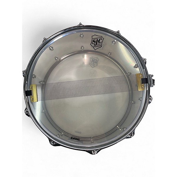 Used SJC 6.5X14 ALPHA Silver Drum