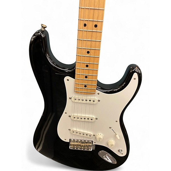 Used Fender Artist Series Eric Clapton Stratocaster Black Solid Body Electric Guitar