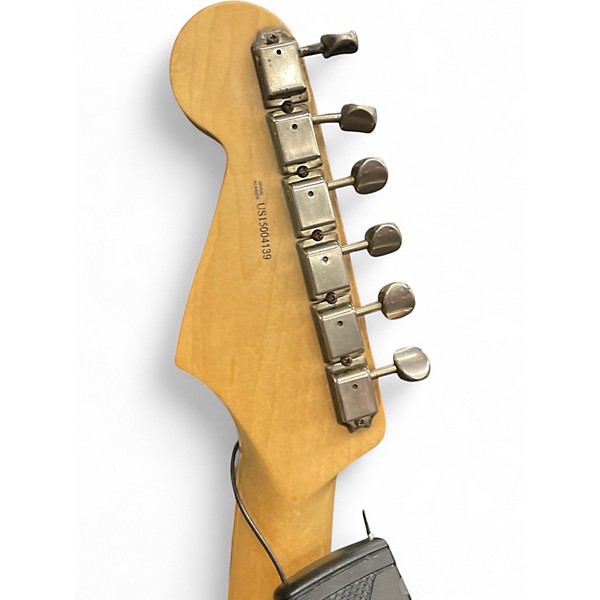 Used Fender Artist Series Eric Clapton Stratocaster Black Solid Body Electric Guitar