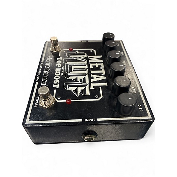 Used Electro-Harmonix Metal Muff Distortion With Top Boost Effect Pedal