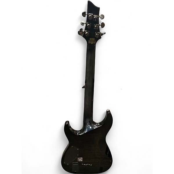 Used Schecter Guitar Research HELLRAISER HYBRID Trans Black Solid Body Electric Guitar