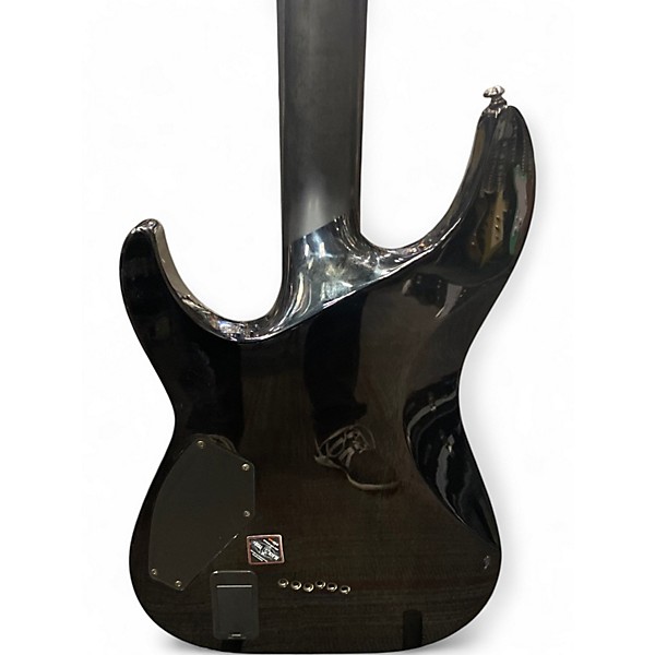 Used Schecter Guitar Research HELLRAISER HYBRID Trans Black Solid Body Electric Guitar