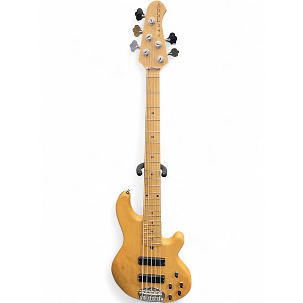 Used Lakland 55-01 Skyline Series 5 String Natural Electric Bass Guitar