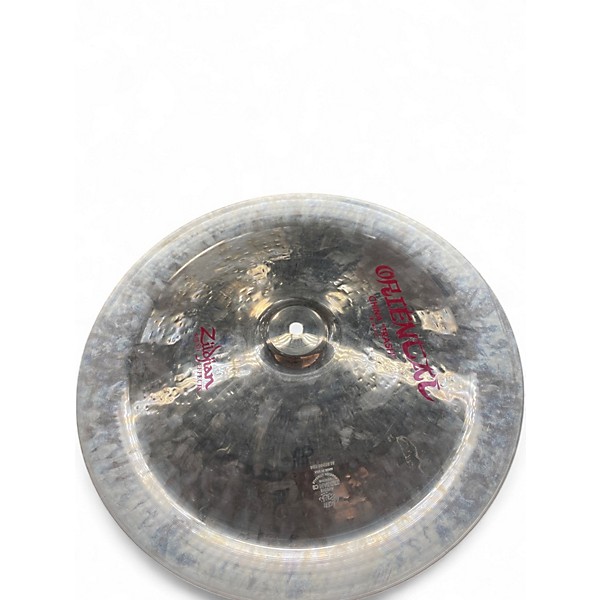 Used Zildjian 18in oriental china Cymbal