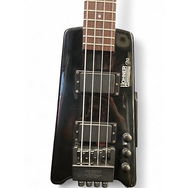 Used Hohner B2 Black Electric Bass Guitar