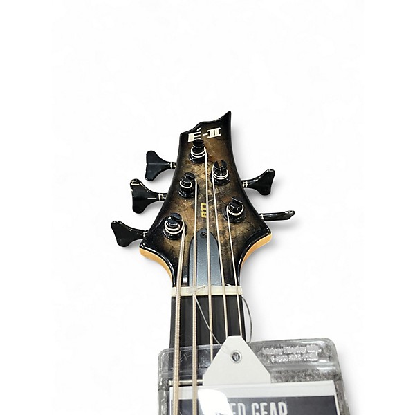 Used ESP E-II BTL-5 SMOKE BLACK BURST Electric Bass Guitar
