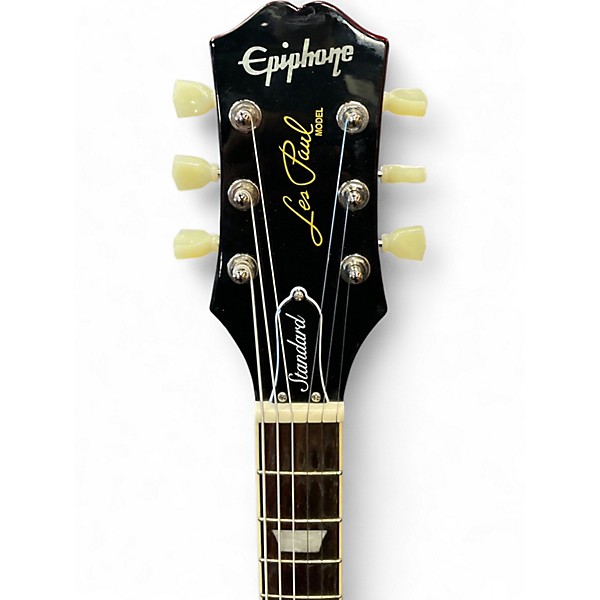 Used Epiphone Les Paul Standard 2 Color Sunburst Solid Body Electric Guitar