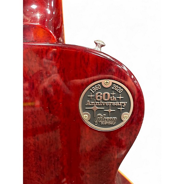 Used 2020 Gibson 1960 LES PAUL 60TH ANNIVERSARY Sunburst Solid Body Electric Guitar