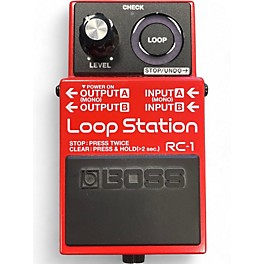 Used BOSS RC1 Loop Station Pedal