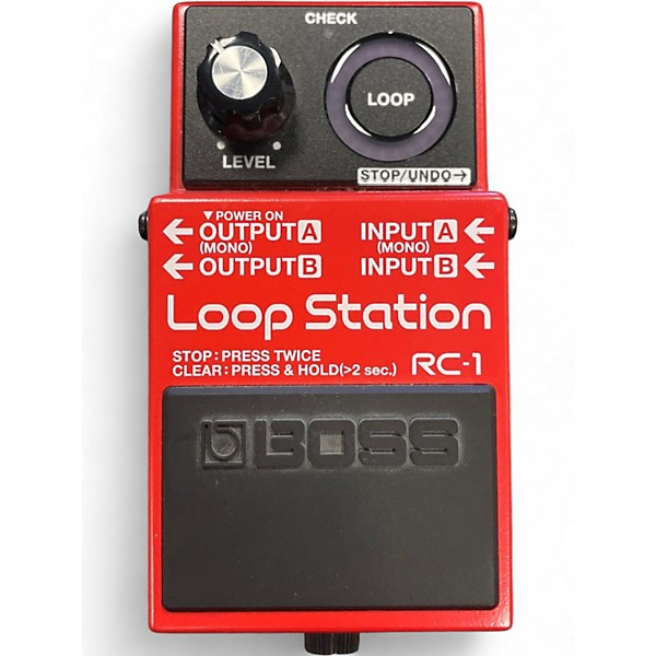 Used BOSS RC1 Loop Station Pedal