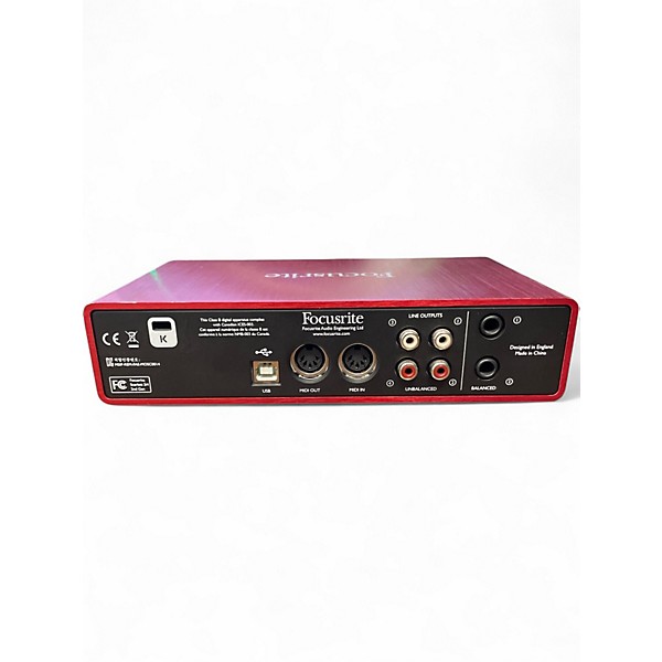 Used Focusrite Scarlett 2i4 Gen 2 Audio Interface