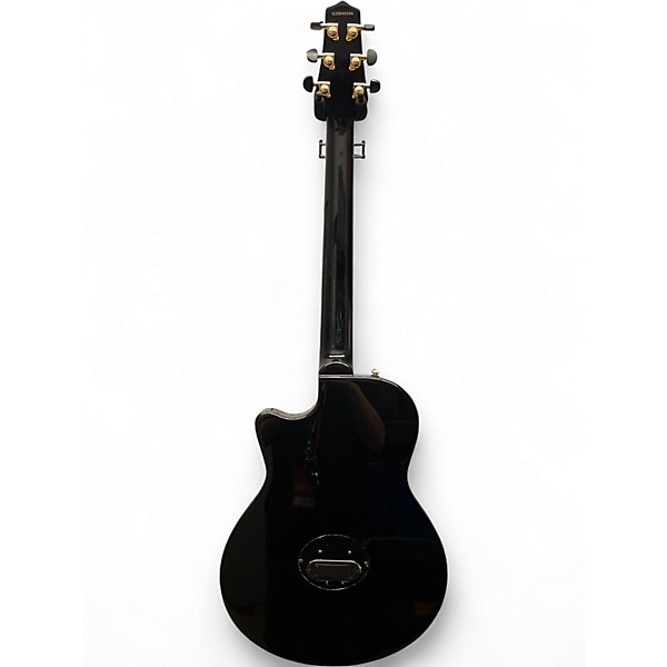 Used Aslin Dane NASHLIN THINLINE ELECTRIC BLUE Acoustic Electric Guitar