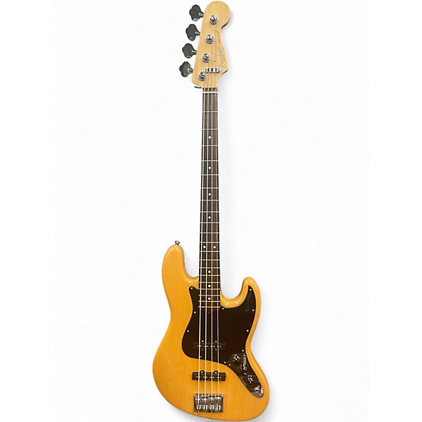 Used 2006 Fender American Deluxe Jazz Bass Butterscotch Blonde Electric Bass Guitar