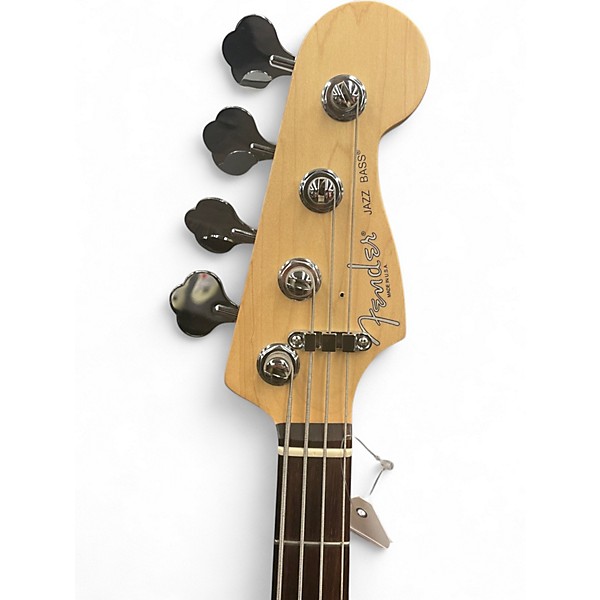 Used 2006 Fender American Deluxe Jazz Bass Butterscotch Blonde Electric Bass Guitar